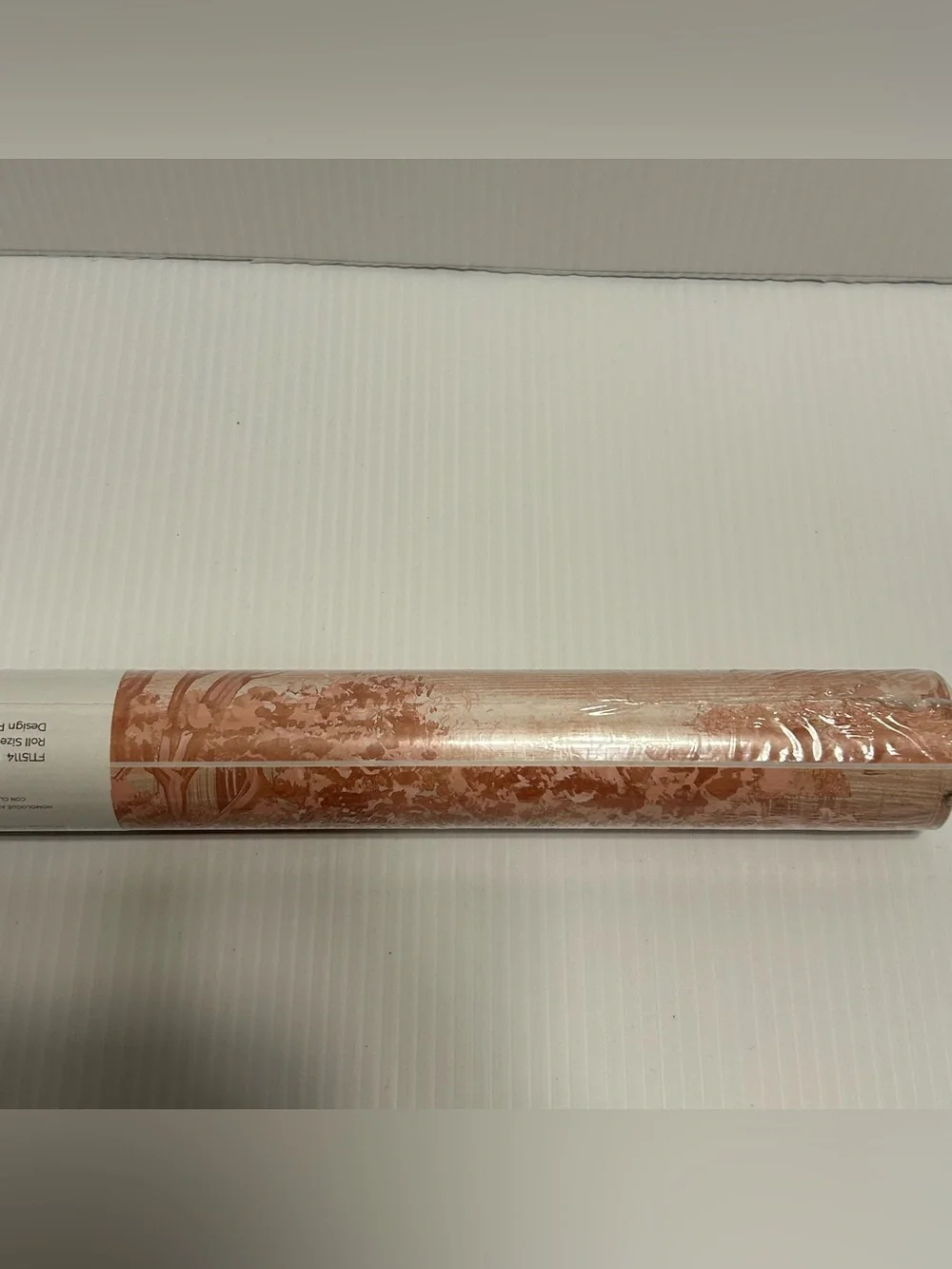 Wallpaper Forest Toile Ember Red Tempaper Peel & Stick Self Adhesive Removable